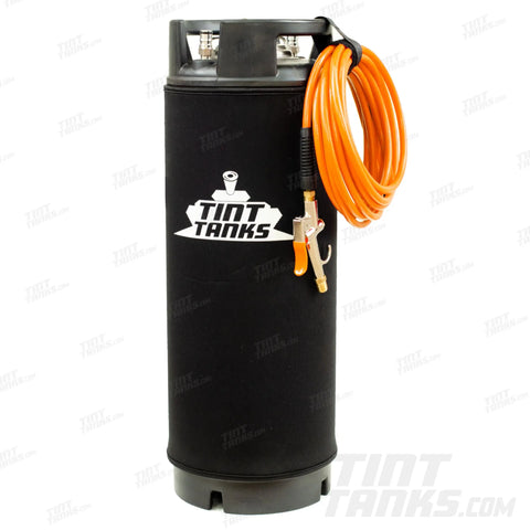 2.5 or 5 Gallon Window Tint Mounting Solution Sprayer Tank + 25ft Straight Hose TintTanks.com
