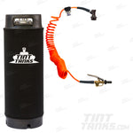 2.5 or 5 Gallon Window Tint Sprayer Mounting Solution Tank + 25ft Recoil Hose TintTanks.com