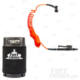 2.5 or 5 Gallon Window Tint Sprayer Mounting Solution Tank + 25ft Recoil Hose TintTanks.com