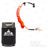 2.5 or 5 Gallon Window Tint Sprayer Mounting Solution Tank + 25ft Recoil Hose TintTanks.com