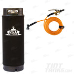 2.5 or 5 Gallon Window Tint Mounting Solution Sprayer Tank + 25ft Straight Hose TintTanks.com