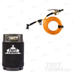 2.5 or 5 Gallon Window Tint Mounting Solution Sprayer Tank + 25ft Straight Hose TintTanks.com