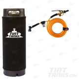 2.5 or 5 Gallon Window Tint Mounting Solution Sprayer Tank + 25ft Straight Hose TintTanks.com