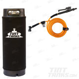 2.5 or 5 Gallon Window Tint Mounting Solution Sprayer Tank + 25ft Straight Hose TintTanks.com