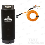 2.5 or 5 Gallon Window Tint Mounting Solution Sprayer Tank + 25ft Straight Hose TintTanks.com