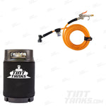 2.5 or 5 Gallon Window Tint Mounting Solution Sprayer Tank + 25ft Straight Hose TintTanks.com