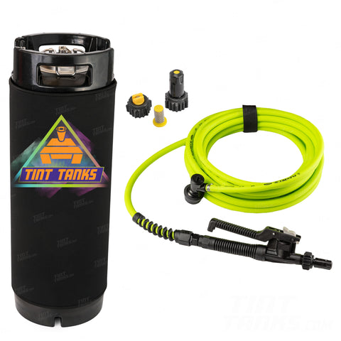 Window Tint Sprayer Mounting Solution Spray Tank + 25' Flexzilla Hose