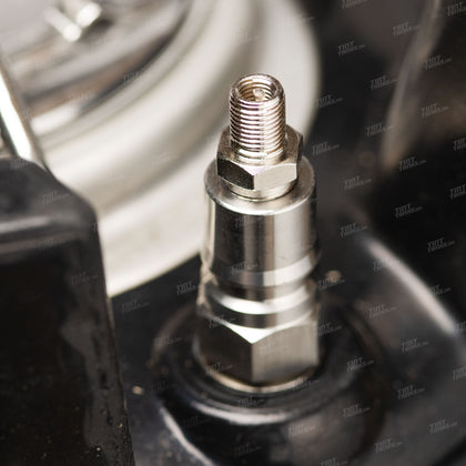 Tint Tanks Stainless Steel Sprayer Keg Post Adapter with Schrader Tire Valve