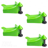 Tint Tanks Tire Hose or Cord Guides Green - SET OF 4