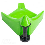 Tint Tanks Tire Hose or Cord Guides Green - SET OF 4