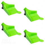 Tint Tanks Tire Hose or Cord Guides Green - SET OF 4